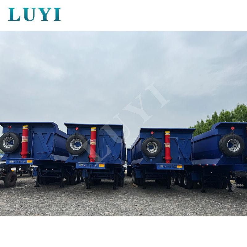 3-axle U-shaped Tipping Semi-trailer 3-axle U-shaped Tipping Semi-trailer