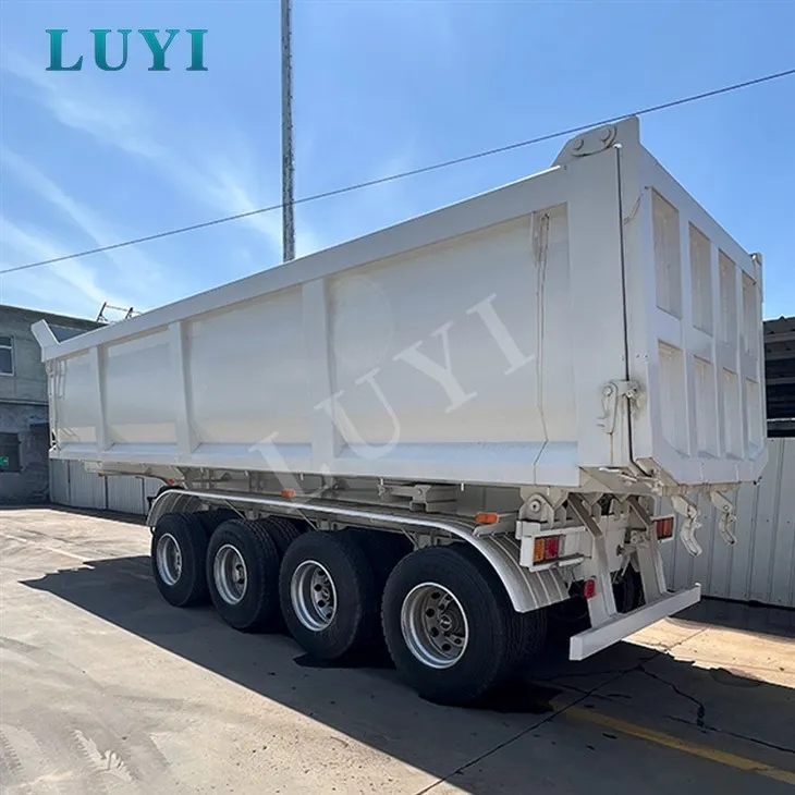Four Axle Heavy Load Rear Tipper factory Four Axle Heavy Load Rear Tipper factory
